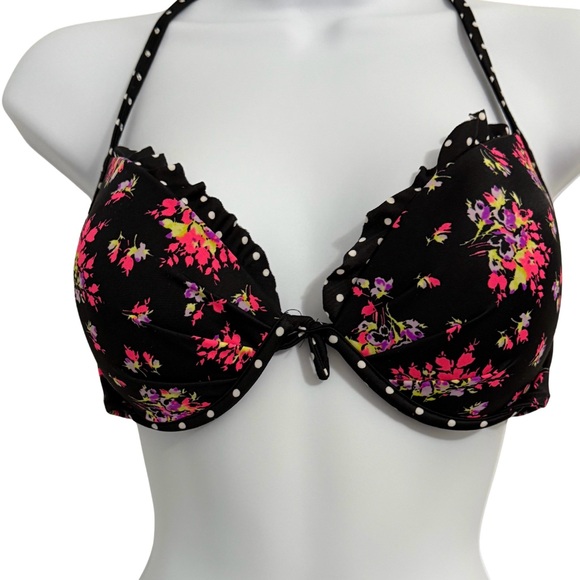 Retiring Soon! Victoria’s Secret Bikini Bra Top 32D with Ruffle Polkadots - Picture 11 of 11